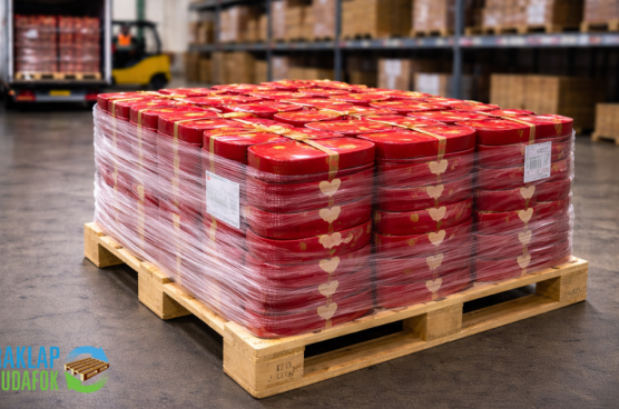 Raklapok a háttérben: így jut el a prémium áru a boltokig